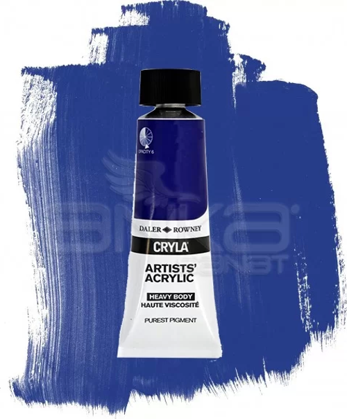 Cryla Artist Akrilik Boya 75ml 126 Ultramarine Blue Green Shade Seri B