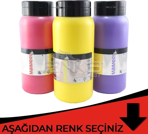 Acrilico Akrilik Boya 1000ml Kırmızı Tonlar