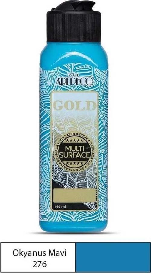 Akrilik Boya Gold 140 ml Okyanus Mavi