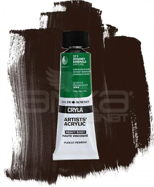 Cryla Artist Akrilik Boya 75ml 371 Rowney Emerald Seri B