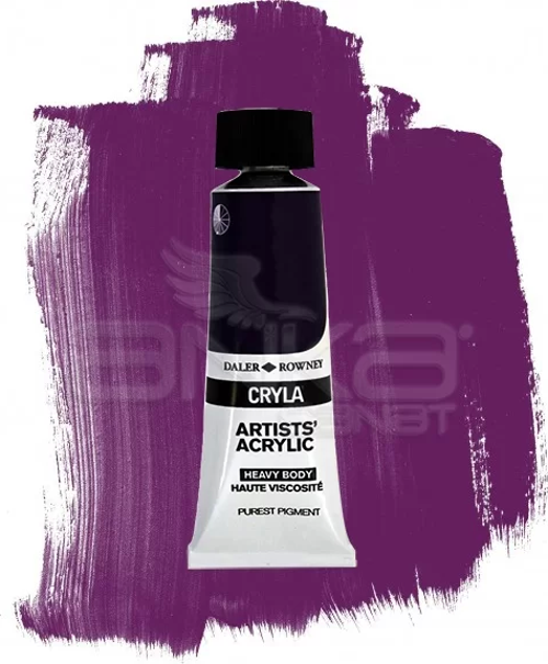 Cryla Artist Akrilik Boya 75ml 430 Permanent Violet Seri C