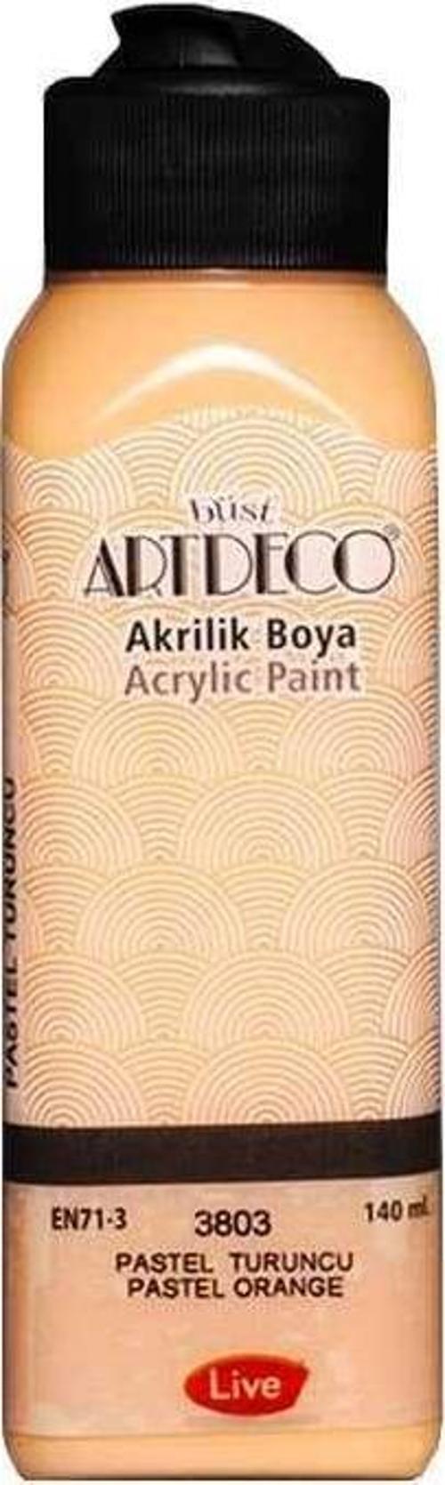 Akrilik Boya Pastel 140 ml Pastel Turuncu