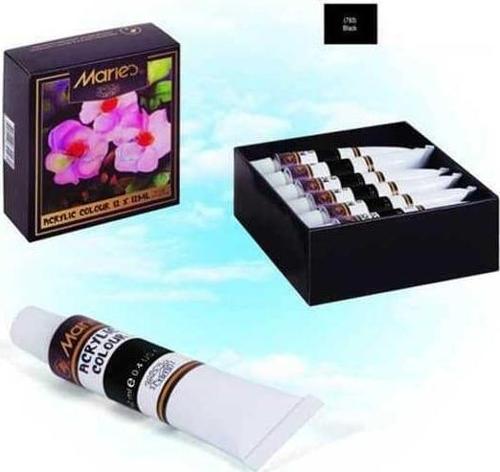 Akrilik Boya Tek Renk 12 ml 793 Siyah