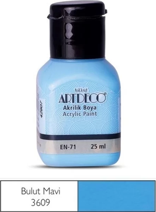 70A AKRİLİK BOYA 3609 BULUT MAVİ 25ml