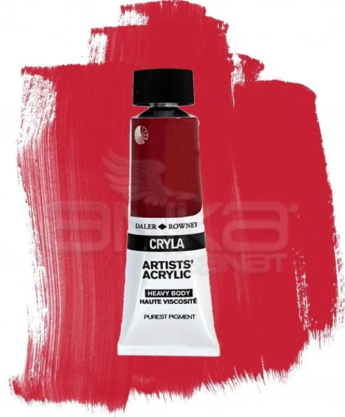 Cryla Artist Akrilik Boya 75ml 528 Quinacridone Yellow Red Seri D