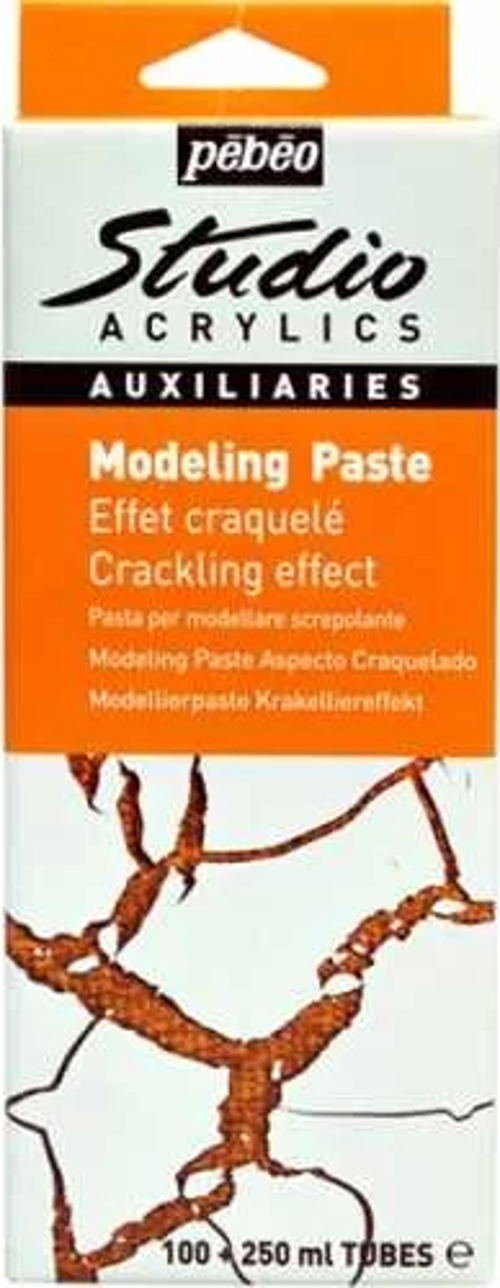 Modeling Paste Studio Çatlatma Rölyef Macunu 100+250ml