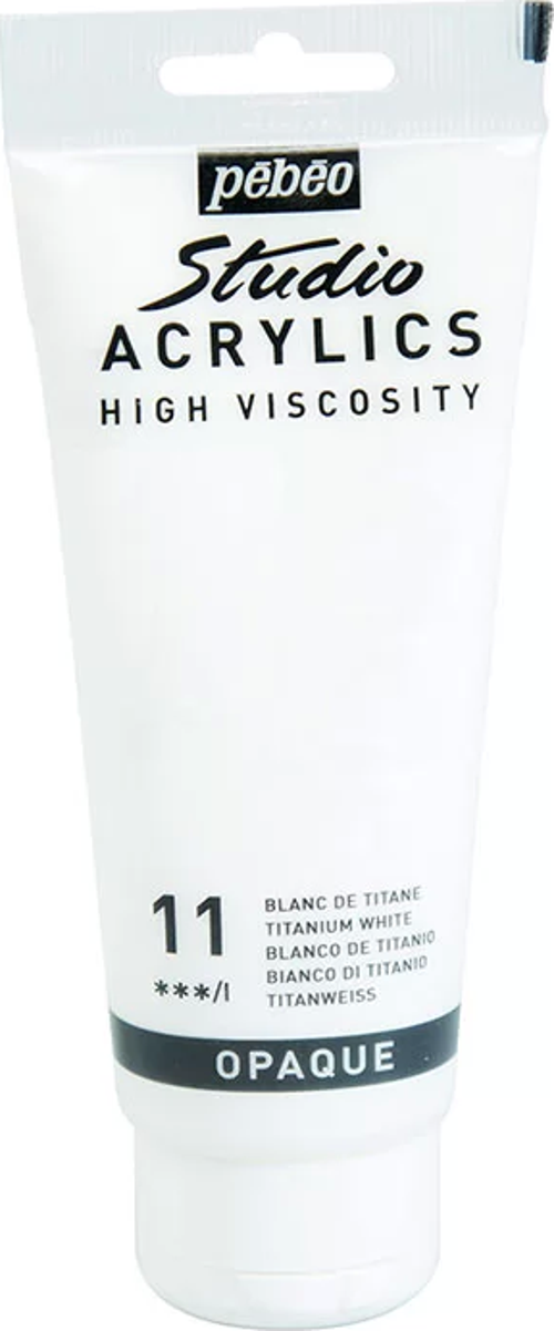 Studio Akrilik Boya 11 Titanium White 100ml