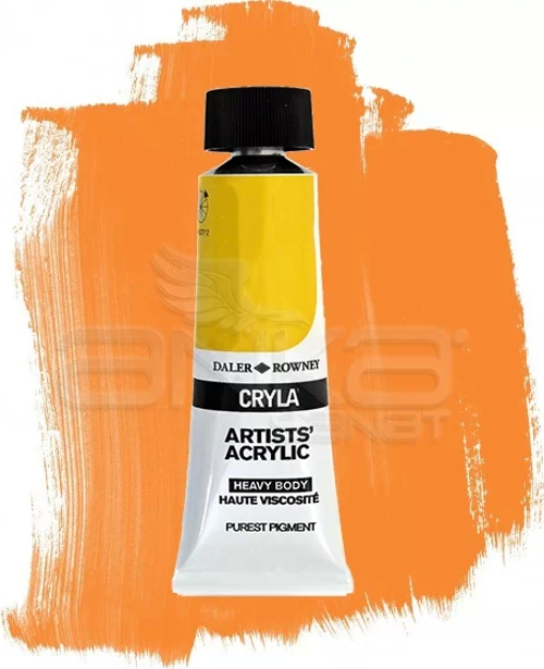 Cryla Artist Akrilik Boya 75ml 686 Benzimidazolone Orange H5G Seri C