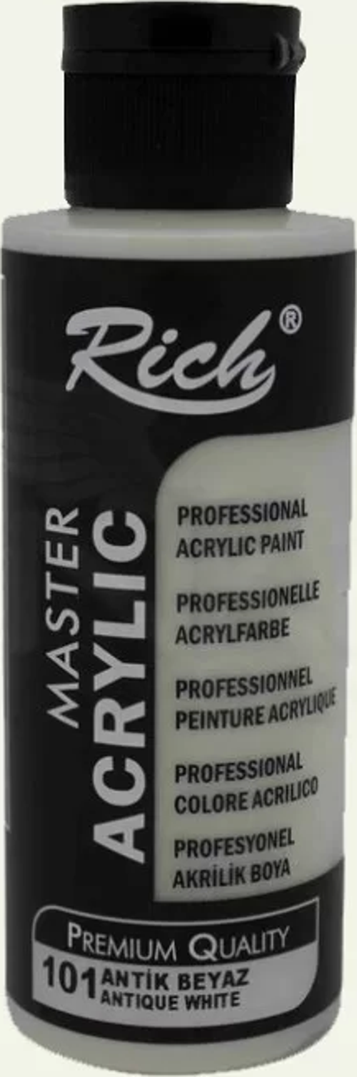 Master Akrilik Boya 120ml 101 Antik Beyaz