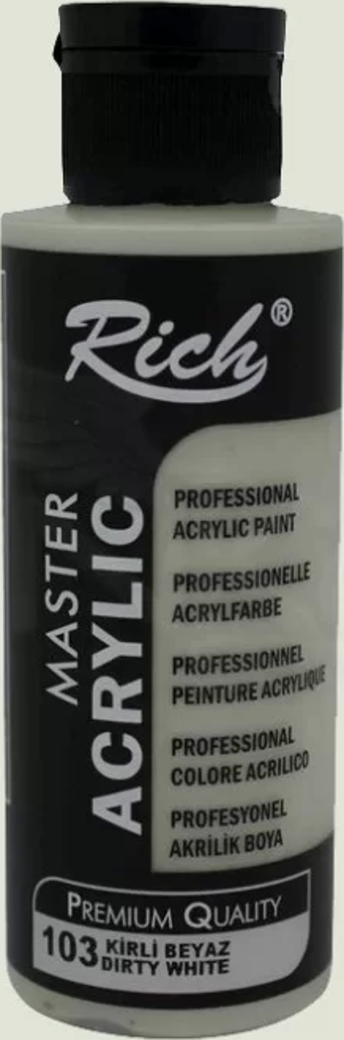 Master Akrilik Boya 120ml 103 Kirli Beyaz