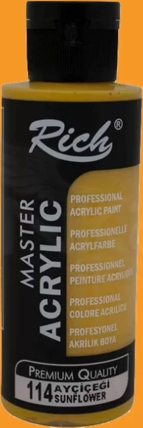 Master Akrilik Boya 120ml 114 Ayçiçeği