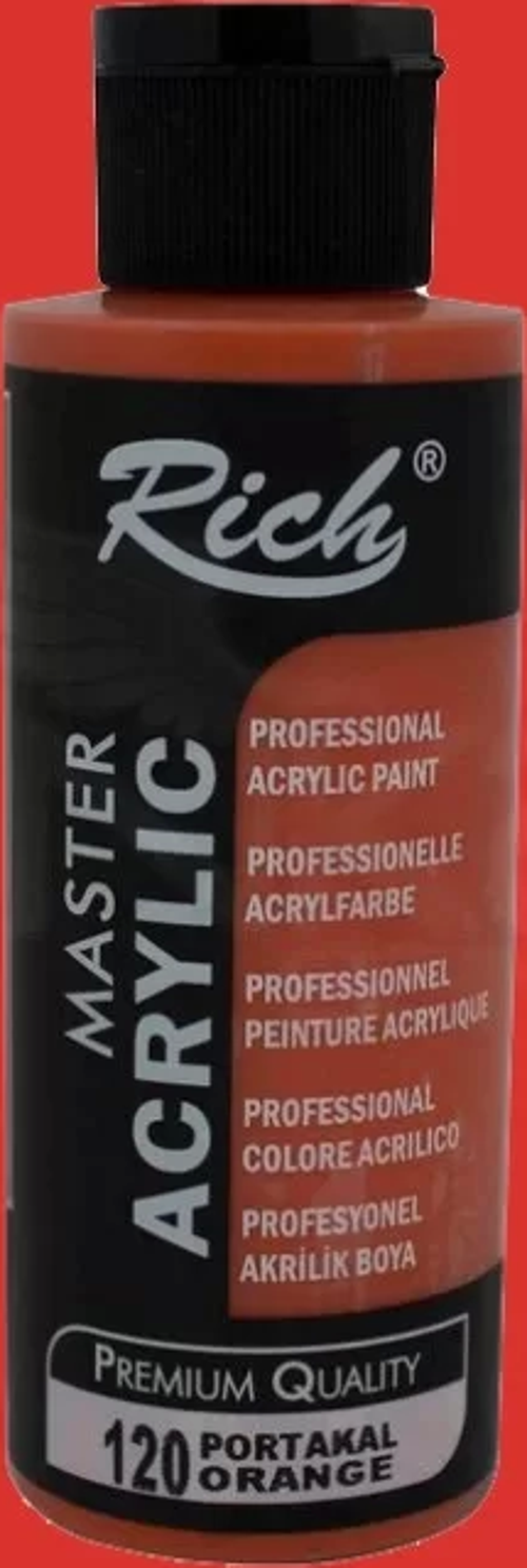 Master Akrilik Boya 120ml 120 Portakal