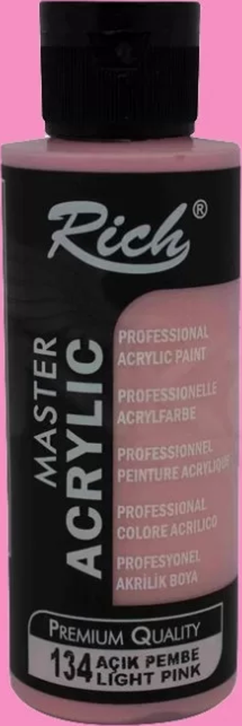 Master Akrilik Boya 120ml 134 Açık Pembe