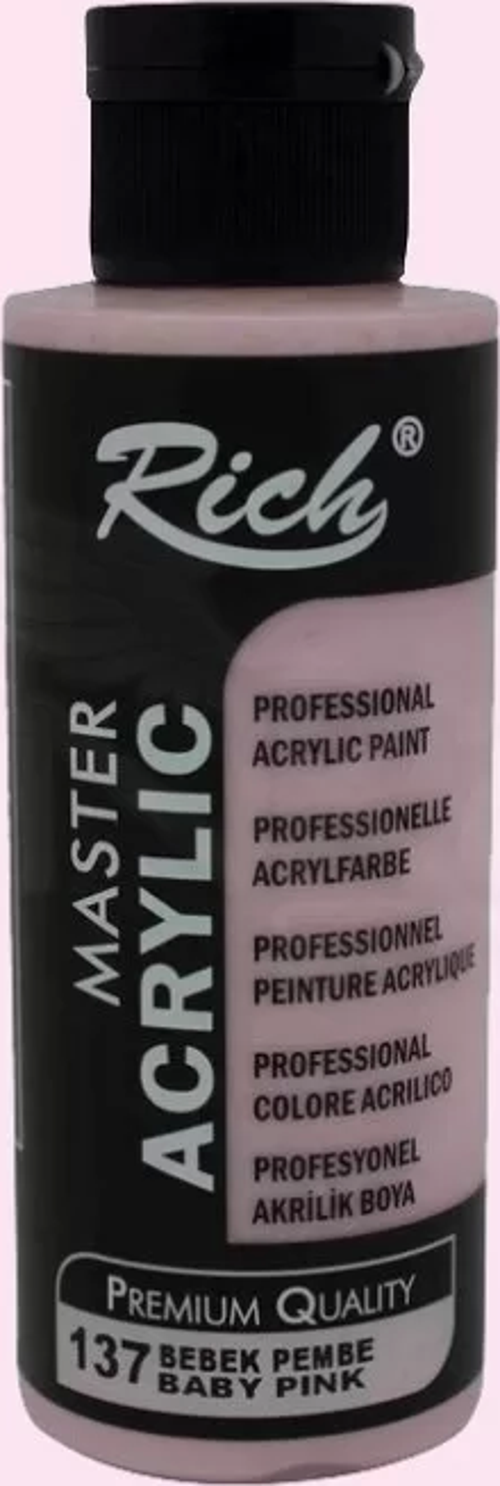 Master Akrilik Boya 120ml 137 Bebek Pembe