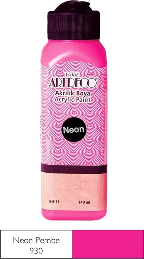 70R AKRİLİK BOYA 930 NEON PEMBE 140ml