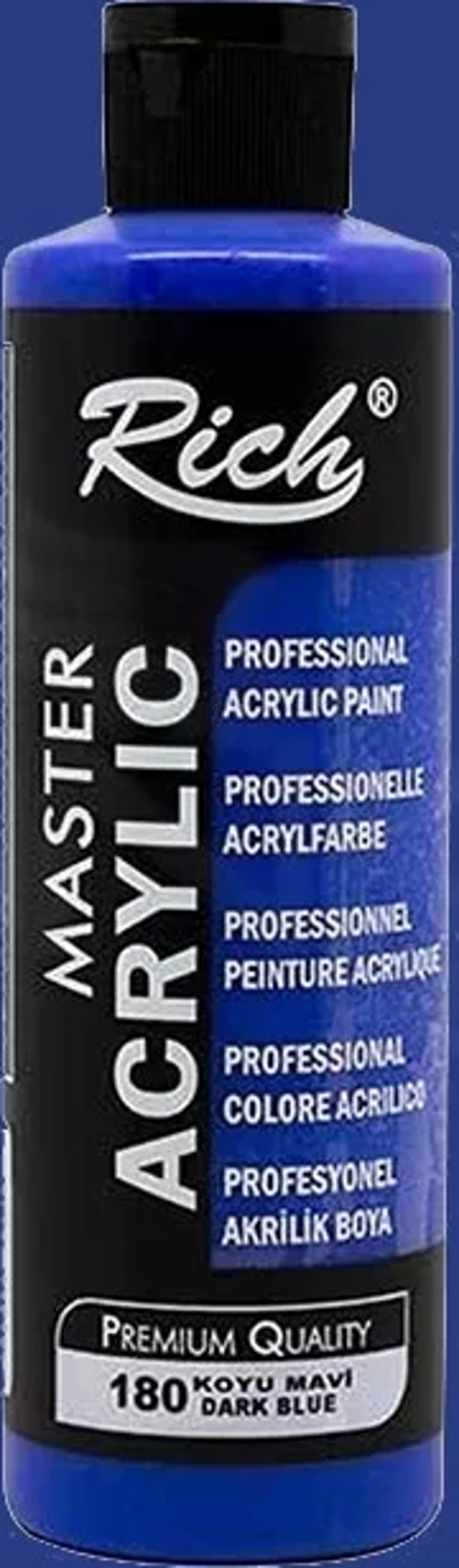 Master Akrilik Boya 120ml 180 Koyu Mavi