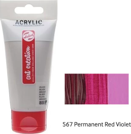 AKRİLİK BOYA 567 PERMANENT RED VİOLET 75ml (RT3511567M)
