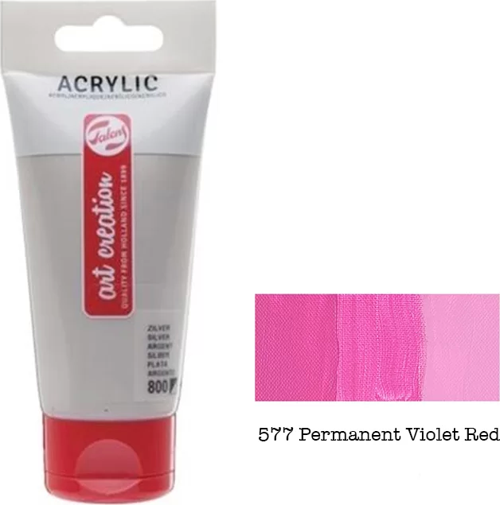 AKRİLİK BOYA 577 PERMANENT VİOLET RED 75ml (RT3511577M)