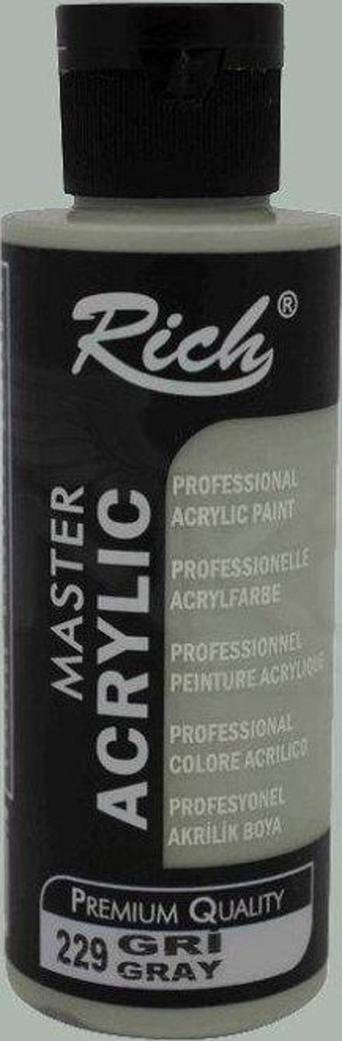 Master Akrilik Boya 120ml 229 Gri