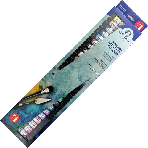 Atelier Akrilik Boya Seti 24lü 12ml