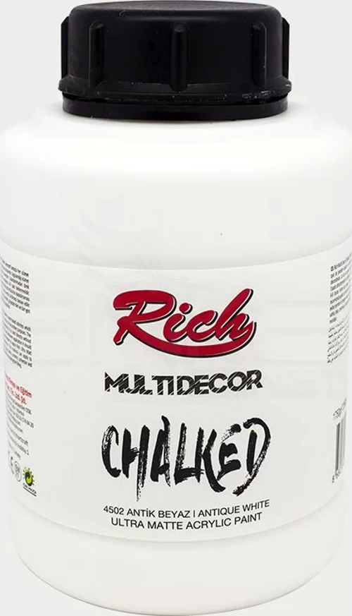 Rich Multi Decor Chalked Akrilik Boya 1750ml 4502 Antik Beyaz