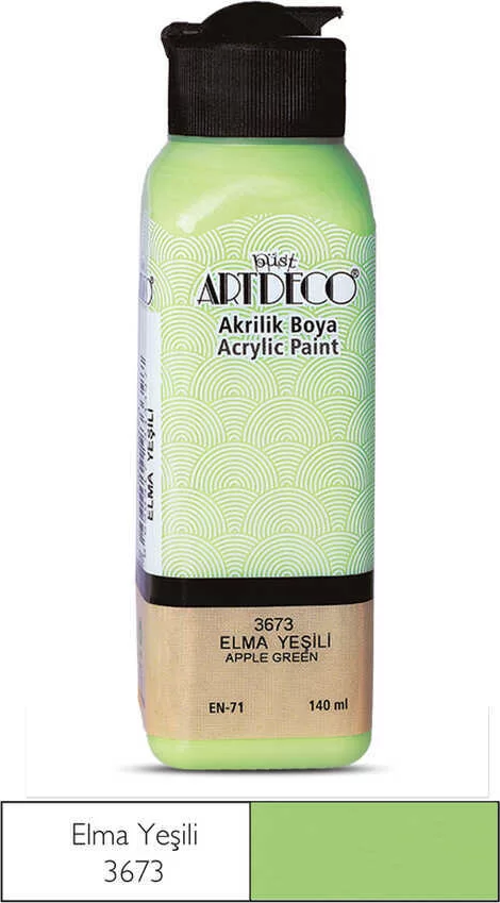 Akrilik Boya 140 ml Elma Yeşili