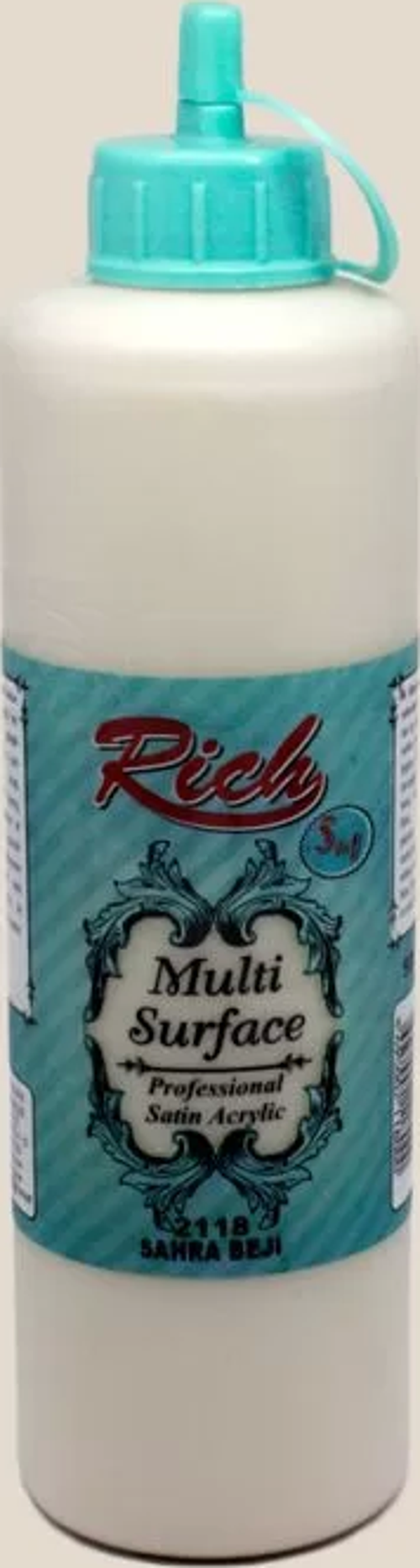 Multi Surface Akrilik Boya 500cc 2118 Sahra Beji