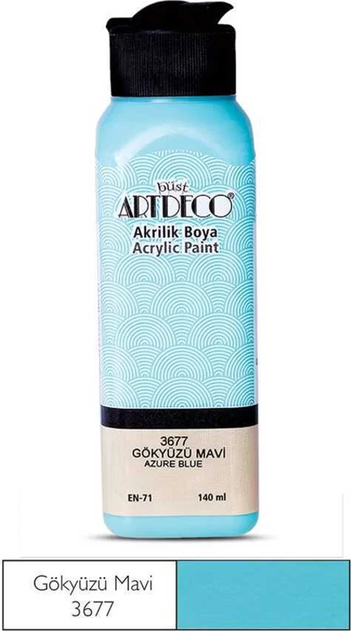 Akrilik Boya 140 ml Gökyüzü Mavi