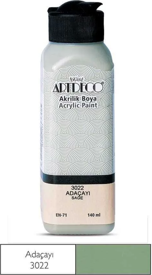 Akrilik Boya 140 ml Haki Yeşil