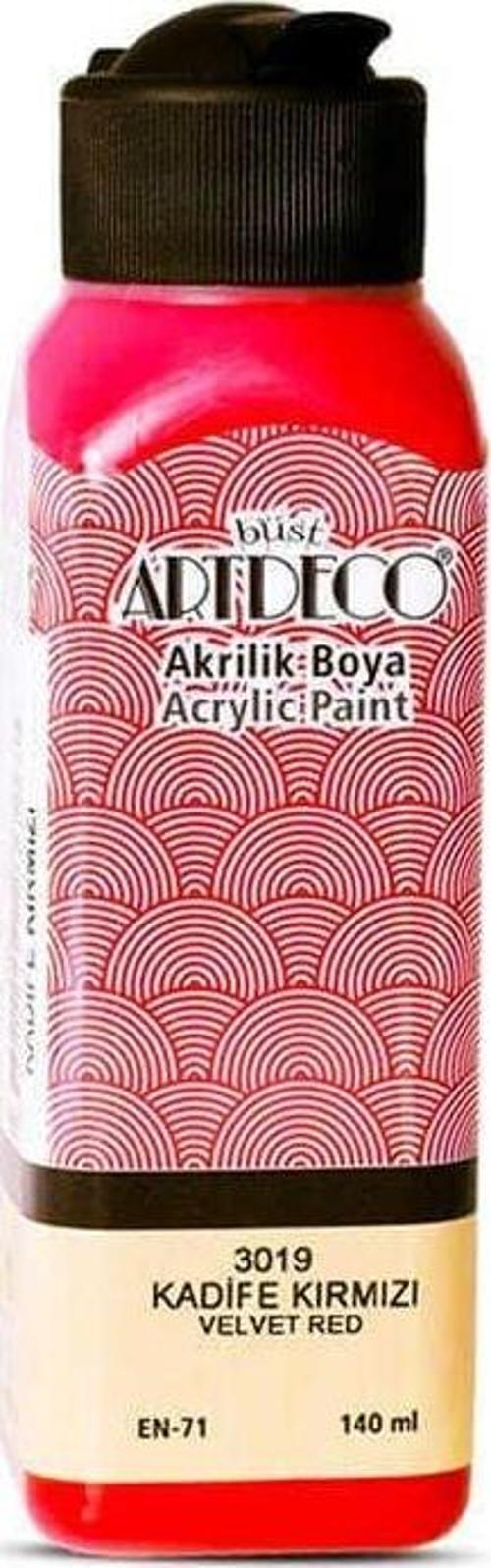 Akrilik Boya 140 ml Kadife Kırmızı