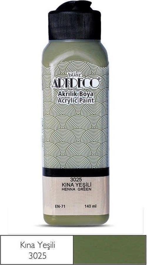 Akrilik Boya 140 ml Kına Yeşili