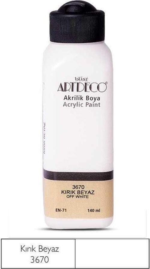 Akrilik Boya 140 ml Kırık Beyaz