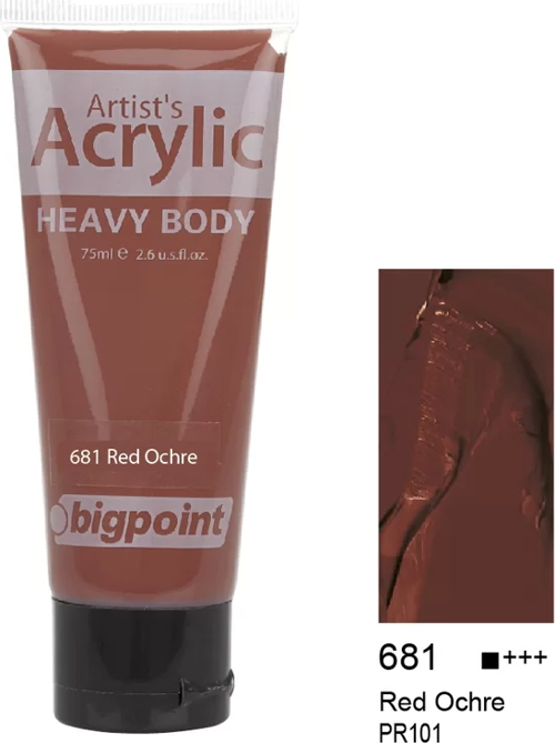 Akrilik Boya 75 ml Red Ochre 681
