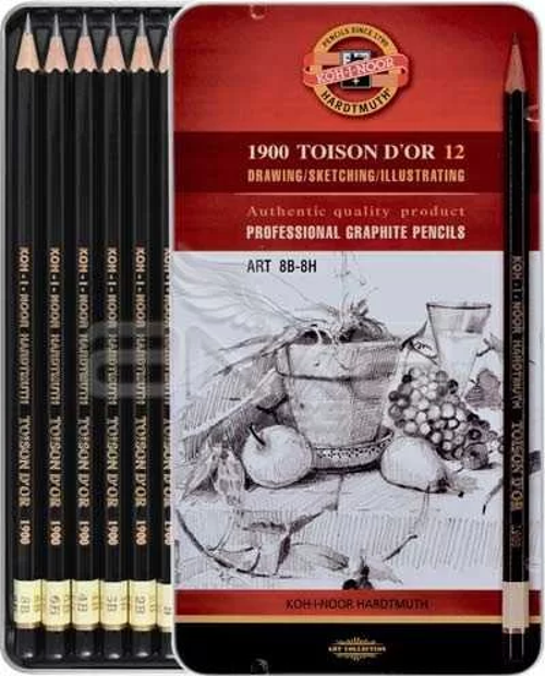 1900 Toison Dor 12 Dereceli Kalem Seti Art 8B-8H (1902)