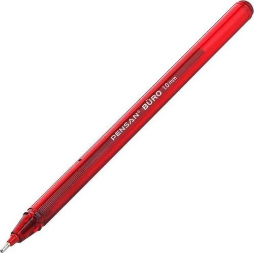 Tükenmez Kalem Büro Ball Point 1 mm Kırmızı