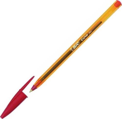 Cristal Fine Tükenmez Kalem 0.8 mm Kırmızı
