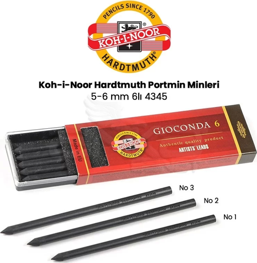 Hardtmuth Portmin Min 5-6 mm 6lı 4345