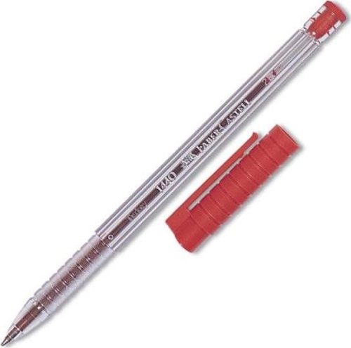 FABER-CASTELL 1440 TÜKENMEZ KALEM 0.8 KIRMIZI (144021)