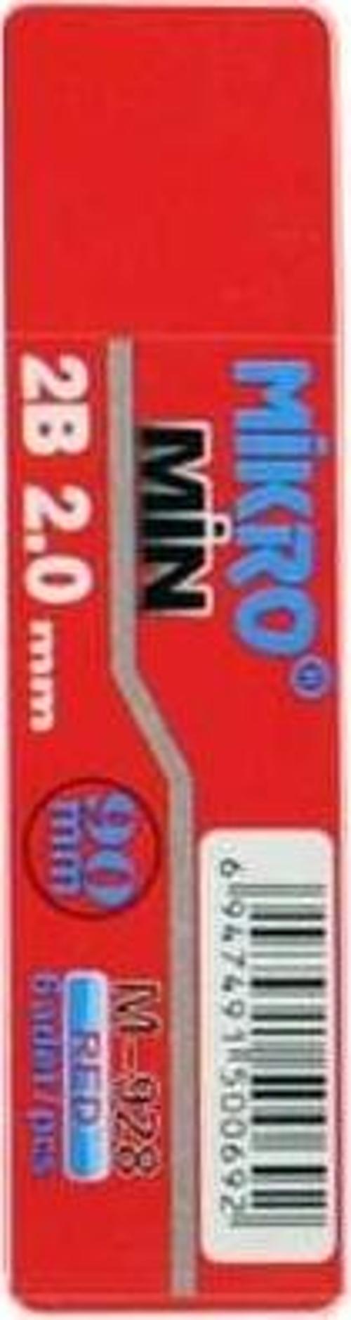 Kurşun Kalem Ucu Kırmızı 2.0 90 mm