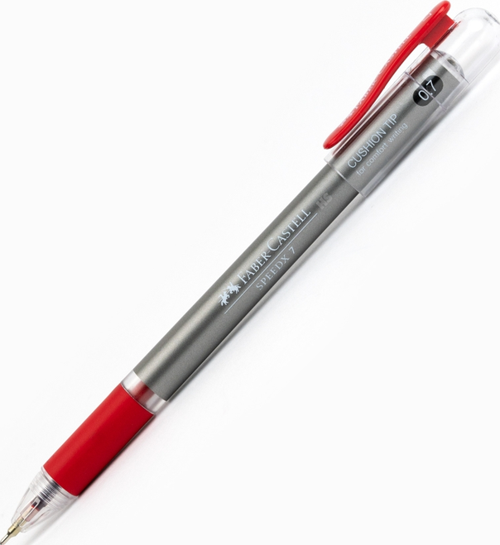FABER-CASTELL SPEEDX TÜKENMEZ KALEM 0.7 KIRMIZI (546221)
