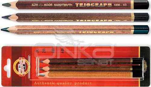 Grafit Kalem Seti Triograph 3lü (2B-4B-6B)