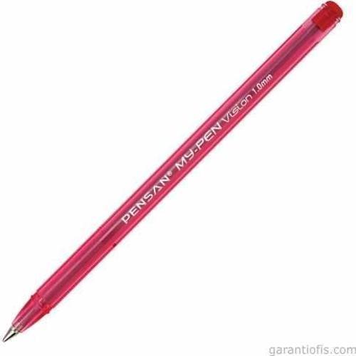 2210 My-Pen Kırmızı Tükenmez Kalem (25 li Paket)