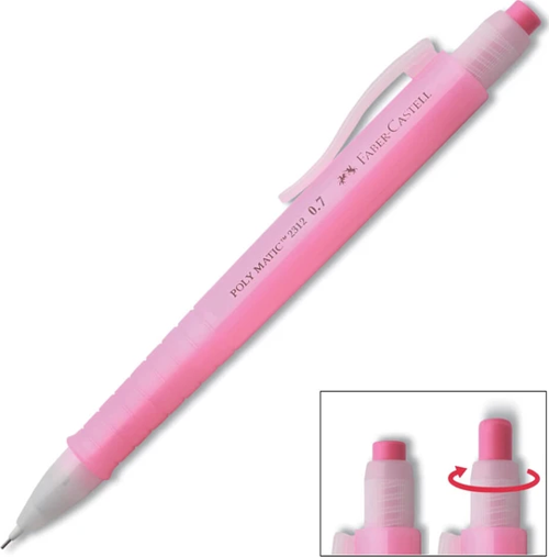 FABER-CASTELL 2311 POLYMATİC VERSATİL KALEM 05 PEMBE (231121)