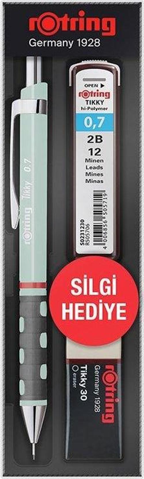 Tikky 0.7mm Min 3lü Opal Mavisi Okul Seti