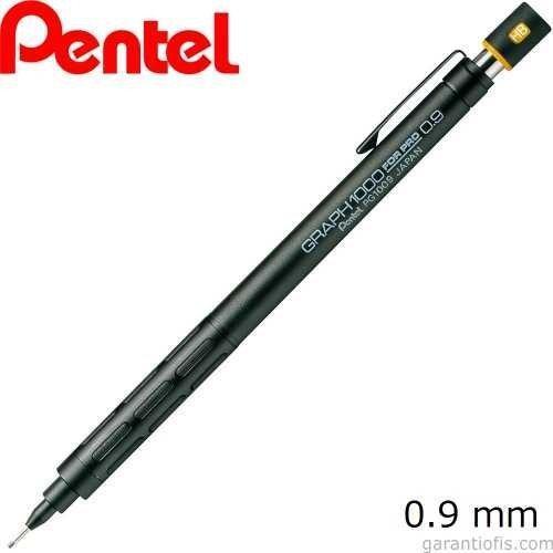 0,7mm Graph PG1009 Mat Siyah Profesyonel Versatil Kalem