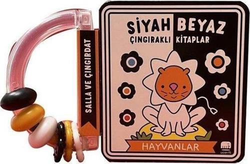 Siyah Beyaz Çıngıraklı Kitaplar - Hayvanlar