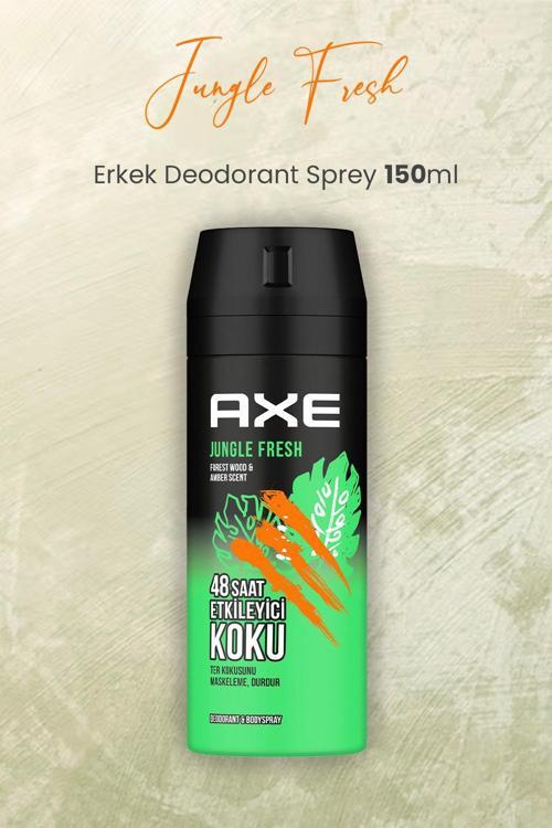 Jungle Fresh Erkek Deodorant Sprey 150 ml