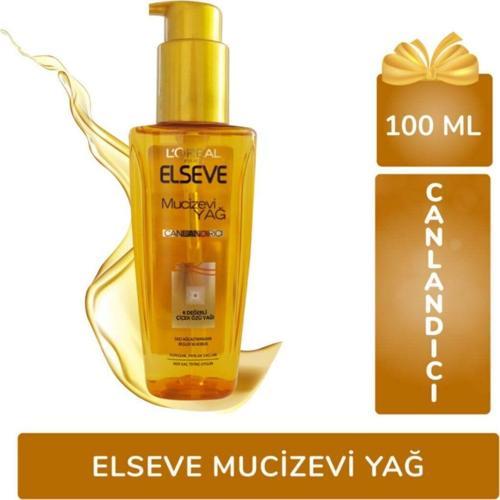 Canlandırıcı Mucizevi Yağ 100 Ml-saç Canlandırmaya Yardımcı Ürün