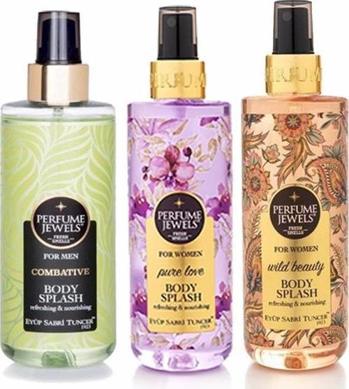 Düvenci Toptan Eyüp Sabri Tuncer Body Splash Seti 3' lü Paket Model 131