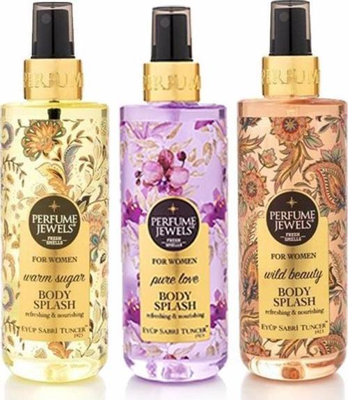 Düvenci Toptan Eyüp Sabri Tuncer Body Splash Seti 3' lü Paket Model 132